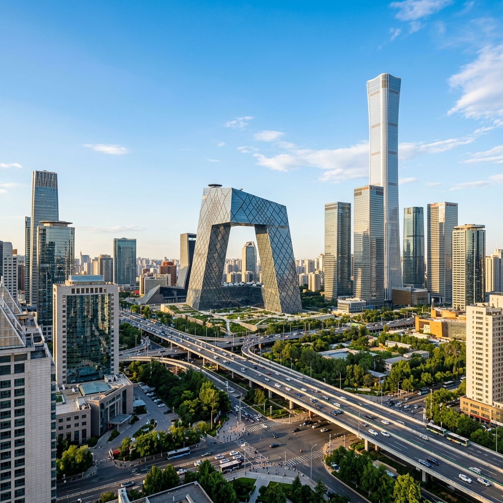 Beijing skyline